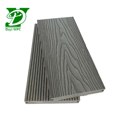 Desain Modern Dek Komposit Deep Embossed Waterproofing tahan lama