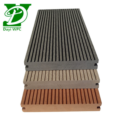 Dek Komposit Gandum Kayu Tolak Air Modern