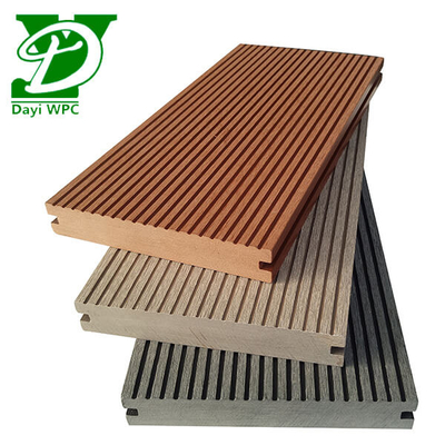 Dek Komposit Gandum Kayu Tolak Air Modern