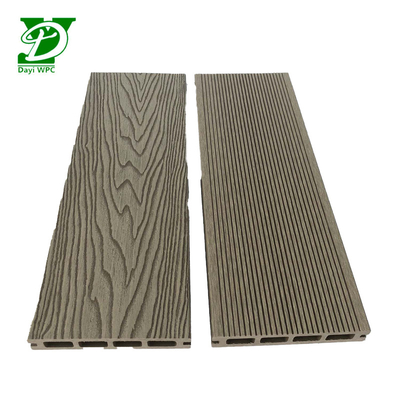 Tipe berongga WPC Modern Deck Komposit Decking Water Resistant