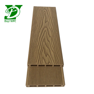 Gaya Kontemporer Waterproof WPC Komposit Decking Ramah Lingkungan