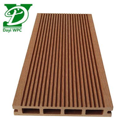 Ukuran 140x23mm Dekorasi luar WPC Desain modern Gaya tahan aus