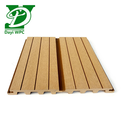 Eco Friendly Taman Kolam Renang WPC Decking Boards Mothproof