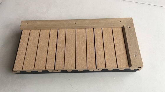 Eco Friendly Taman Kolam Renang WPC Decking Boards Mothproof