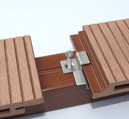 Lingkungan Ramah Modern WPC Eksterior Cladding WPC Dekorasi Panel Dinding
