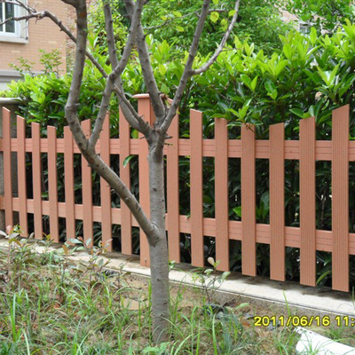 Fencing Komposit WPC Luar Ruangan Desain Custom Warna Untuk Taman / Yard