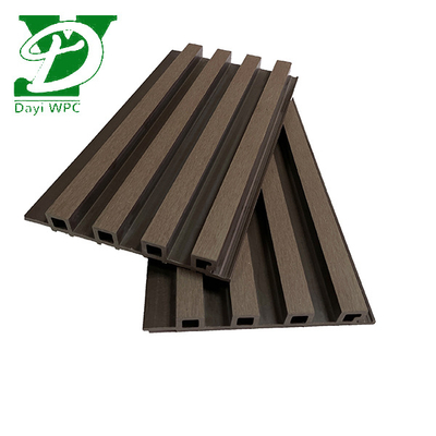 Premium Kayu Alam Biji Indoor WPC Wall Panel Wear Resisting