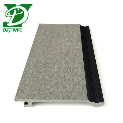 Desain Modern WPC Eksterior Wall Cladding Untuk Bangunan Kantor Waterproof