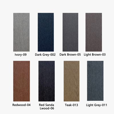 Desain Modern WPC Eksterior Wall Cladding Untuk Bangunan Kantor Waterproof