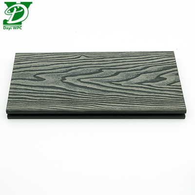 Waterproof WPC Composite Decking Board Mudah dipasang dengan aksesoris