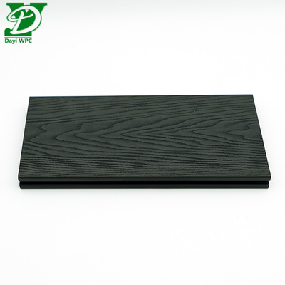 3D Deep Embossed Hollow WPC Decking Outdoor 140mx23mmx2900mm Ukuran