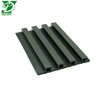 Bangunan Tempat Tinggal Modern Ramah Lingkungan Panel Dinding Eksternal WPC Perawatan Rendah