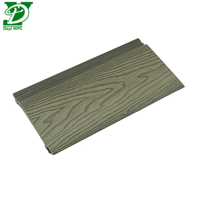 Decking kayu plastik komposit tahan cuaca Dekorasi dinding bangunan eksterior