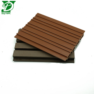 Ekosensitif WPC eksternal dinding Lapisan Low-maintenance Facades