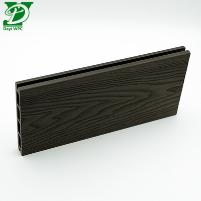 WPC Deep Embossed Composite Decking tahan air tahan lama