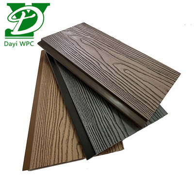 UV Fade Resistant Deep Embossed WPC Fence Untuk Perlindungan Luar Ruang yang Bertahan