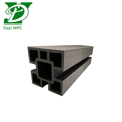UV Fade Resistant Deep Embossed WPC Fence Untuk Perlindungan Luar Ruang yang Bertahan