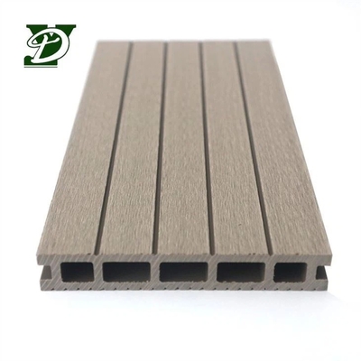 Bahan modern dan mode daur ulang decking WPC luar ruangan